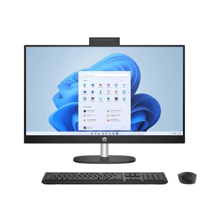 All In One HP 24-CR0007-AMD Ryzen 5 7520U – SSD 512 Gb / DR5 8 Gb – 23.8″ FHD