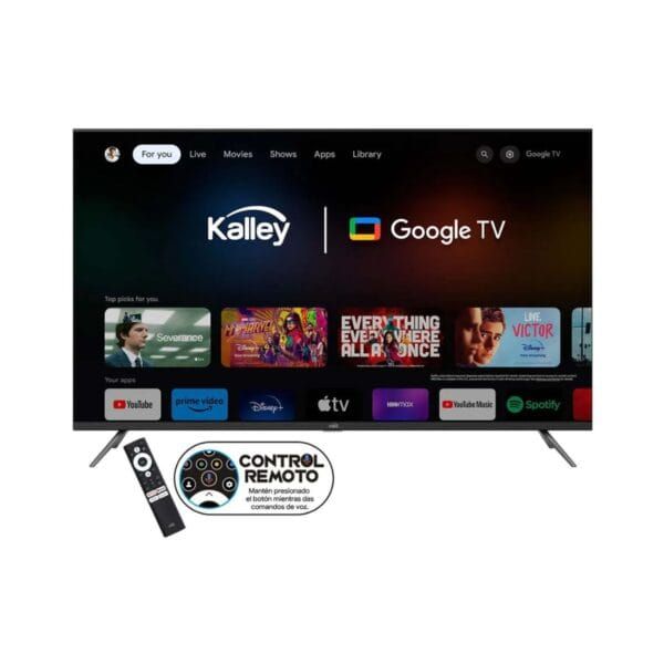 Televisor Kalley 43" Pulgadas 43G305 - 116 Cm LED 4K-UHD - Smart Tv - Google Tv - Imagen 2