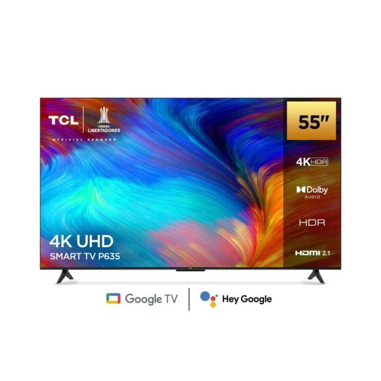Televisor TCL 55″ Pulgadas – 139 Cm 4K-UHD LED – Smart Tv – Google Tv