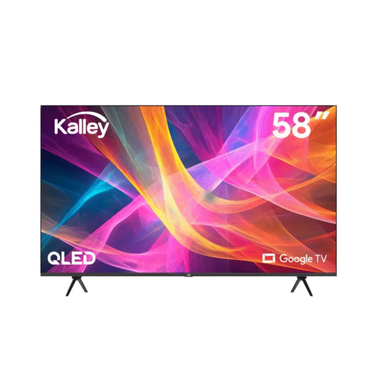 Televisor KALLEY 58″ Pulgadas 58GQ400A – 149 Cm – 4KUHD QLED – Smart TV – Google Tv