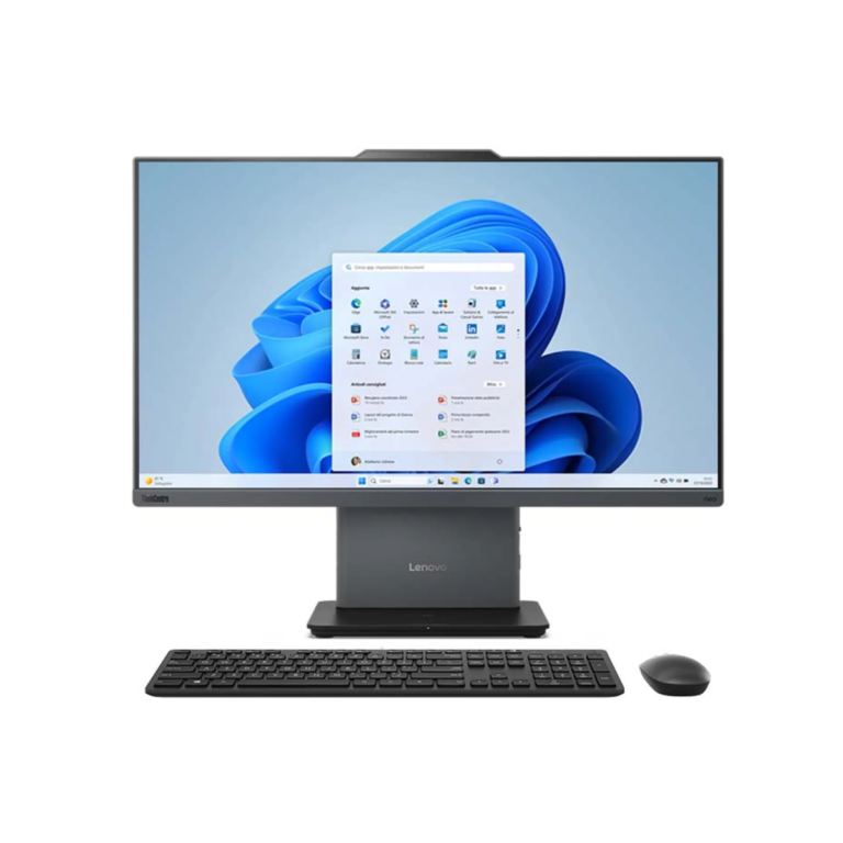 Todo en uno LENOVO ThinkCentre Neo 50a24 Gen 5 – Intel Core i7 13620H – SSD 512 Gb / DDR5 8 Gb – 23.8″ FHD – Negro